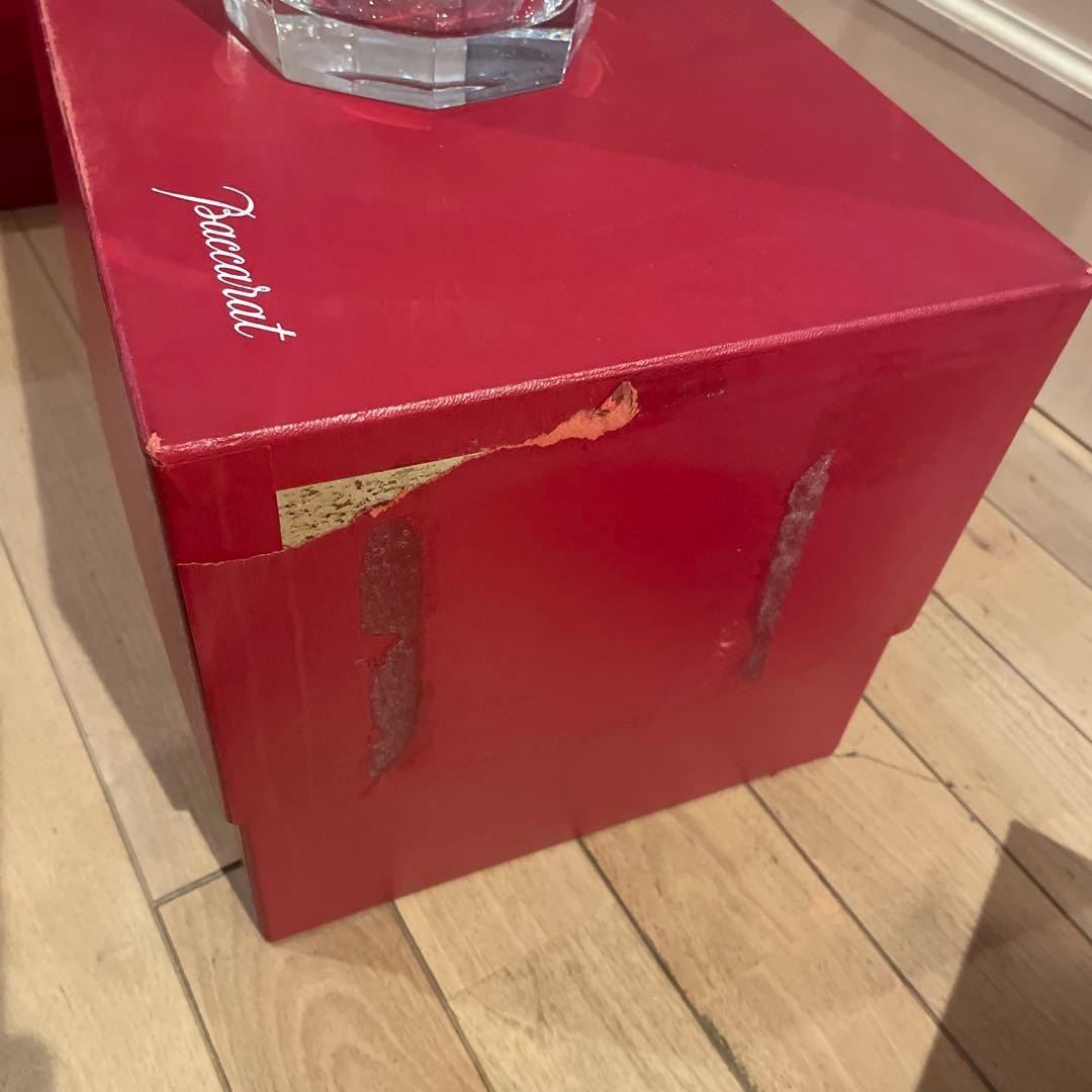 ◆未使用◆バカラ フラワーベース エディス