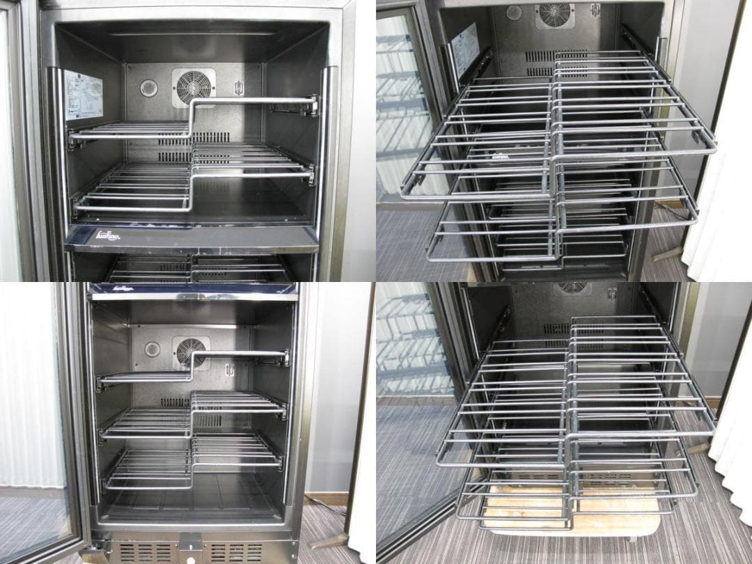 ■131■GLOBAL■ワインセラー■2温度帯■funVino■58本■24年製