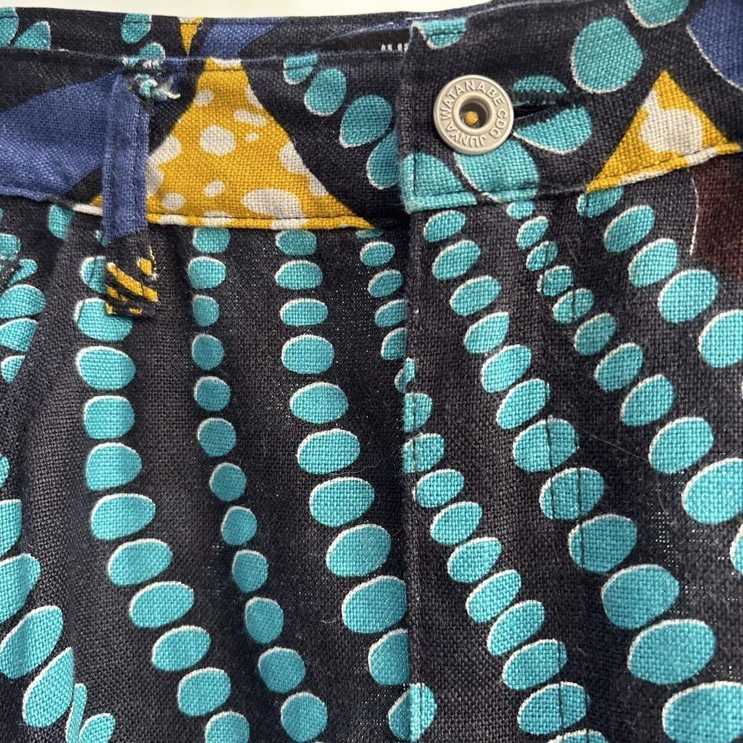 JUNYA WATANABE コムデギャルソン　バティック柄　サルエルパンツ