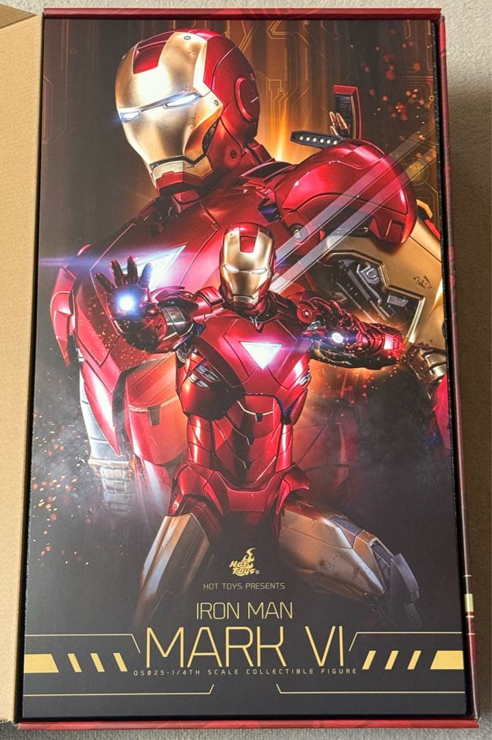 【未使用】 ホットトイズ クオーター スケール 1/4 アイアンマン マーク6