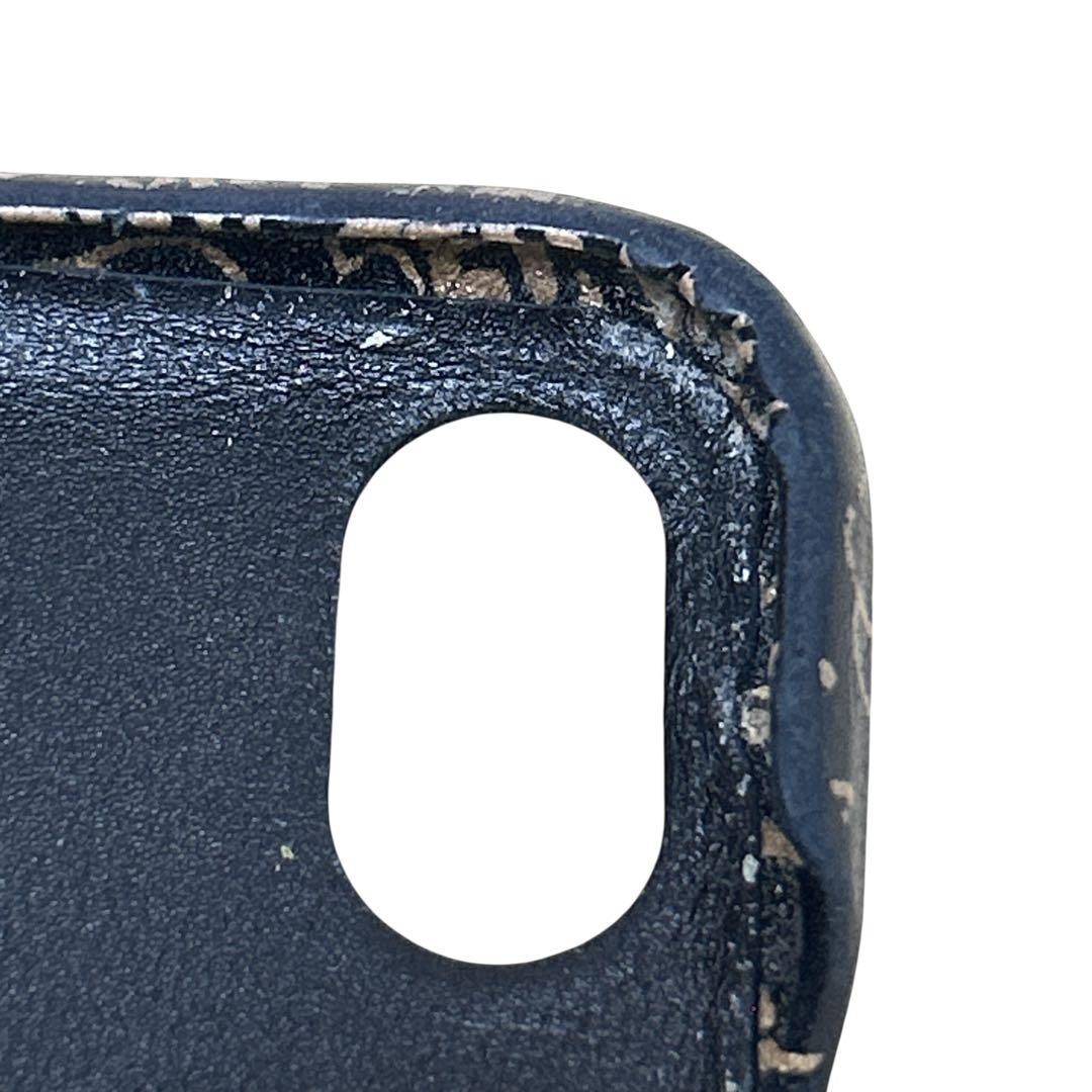 CHANEL マトラッセ カメリア カーフスキン iPhoneX 携帯ケース