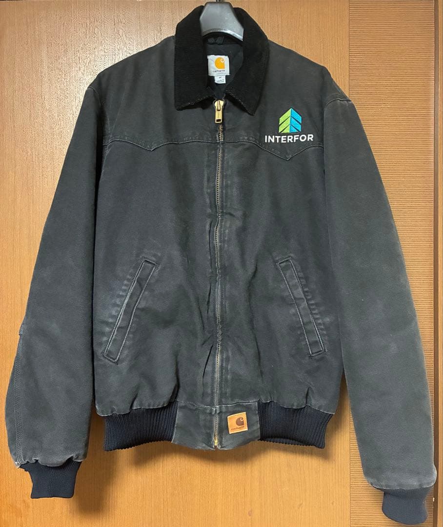 智*也様 carhartt サンタフェ　ジャケット　j14 blk 企業　メキシ