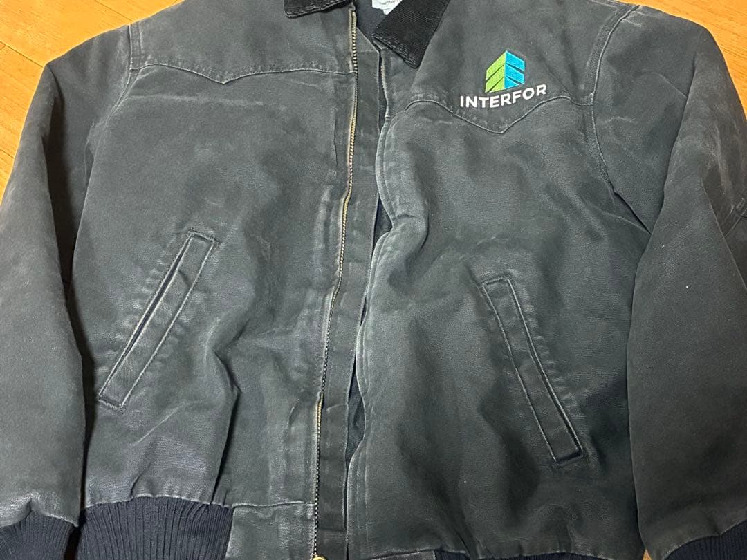 智*也様 carhartt サンタフェ　ジャケット　j14 blk 企業　メキシ