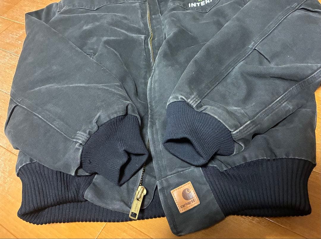 智*也様 carhartt サンタフェ　ジャケット　j14 blk 企業　メキシ