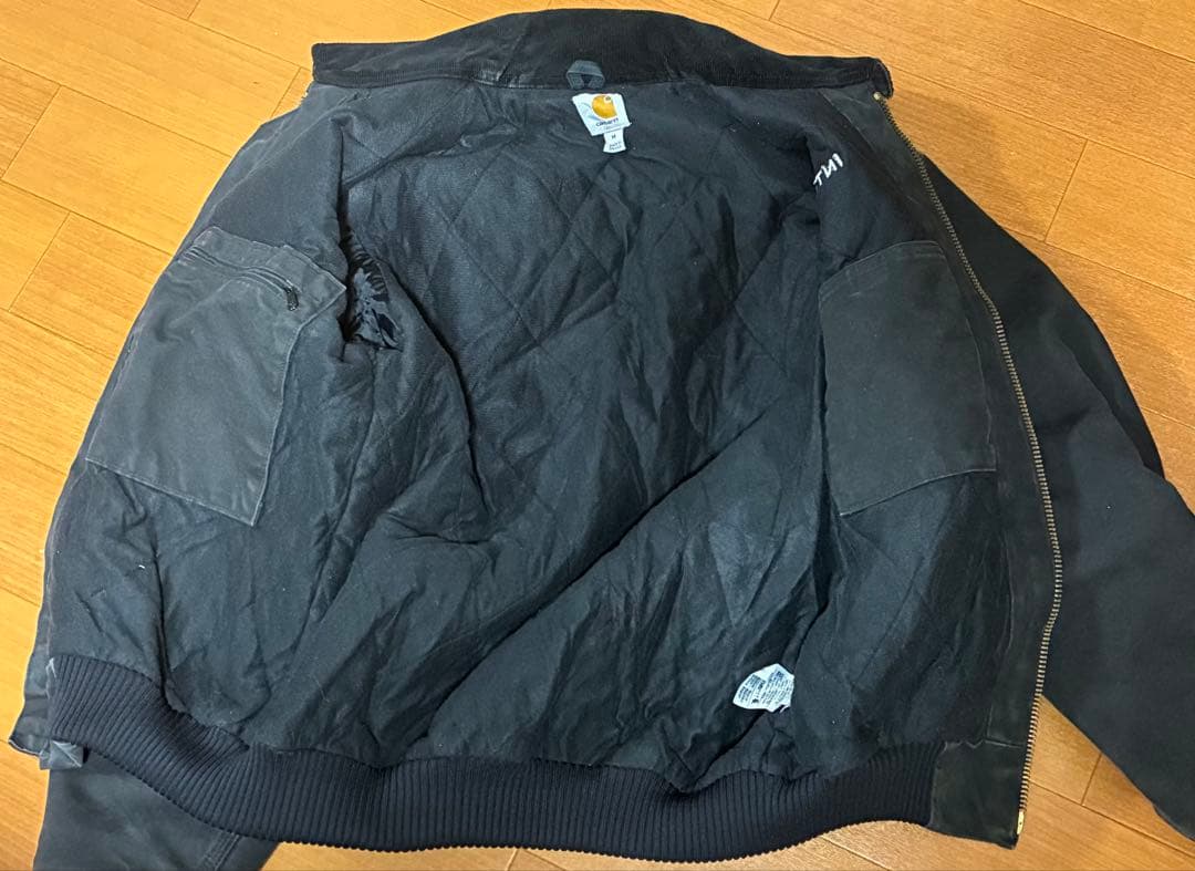 智*也様 carhartt サンタフェ　ジャケット　j14 blk 企業　メキシ