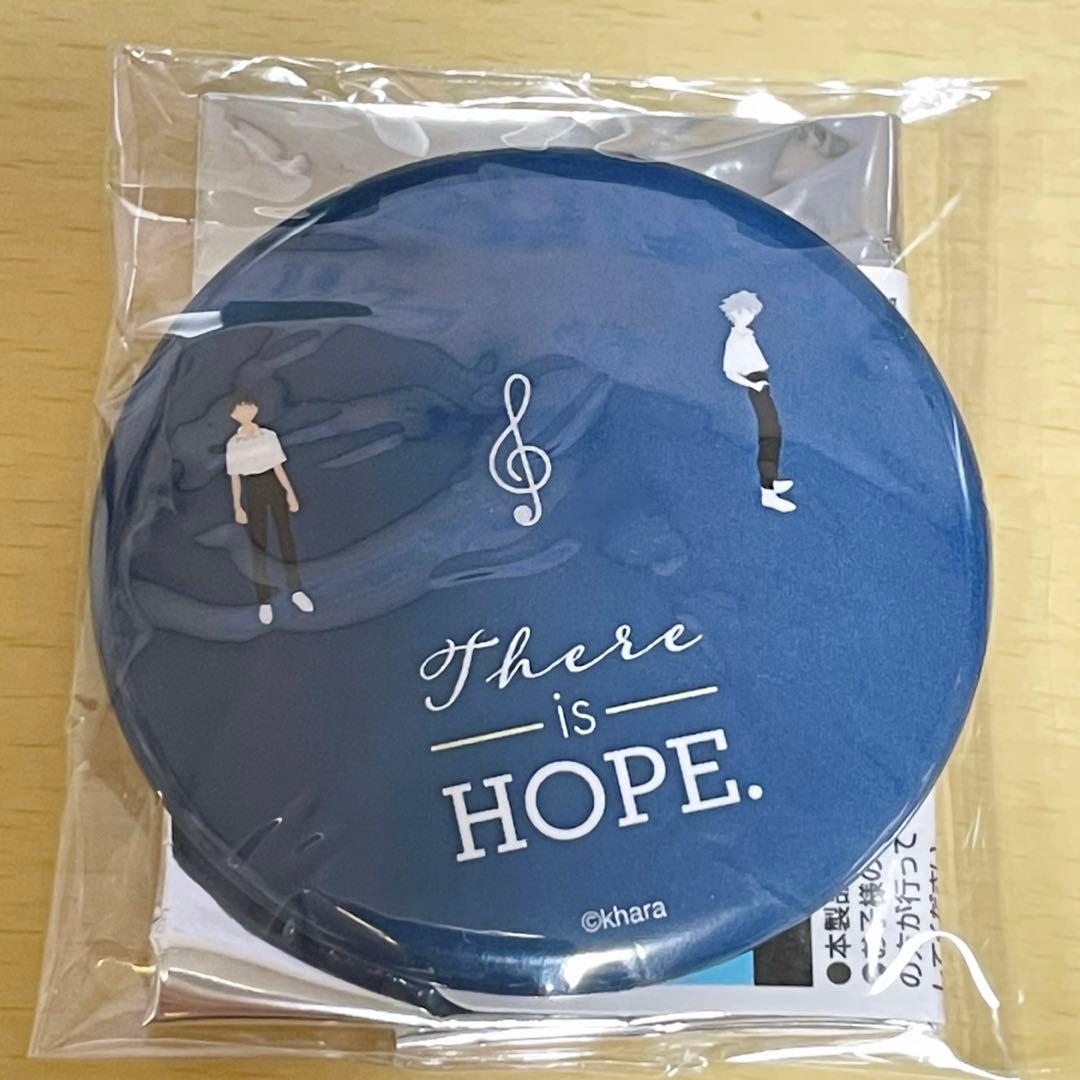 マルイ EVANGELION POPUP SHOP 缶バッジ シンジ&カヲル