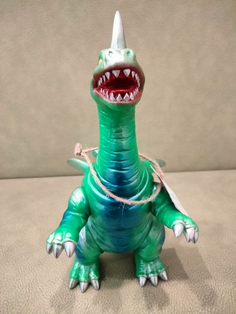 ソフビ　鶯谷町玩具店　ニュー怪獣ネッシー　1期　マルサン　ブルマァク　エレガブ