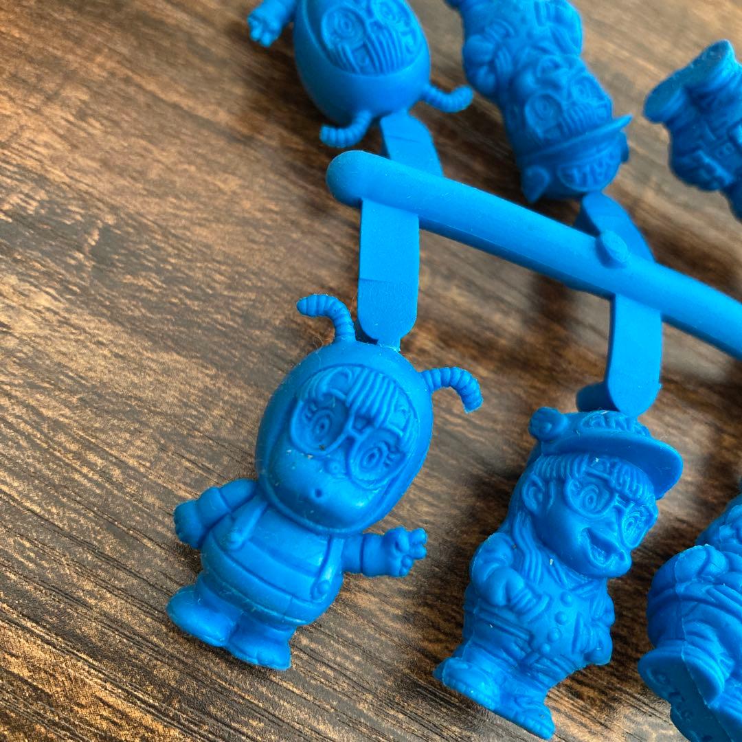 Dr.スランプ　アラレちゃん　消しゴム　未切り　青　当時物　昭和レトロ　レア