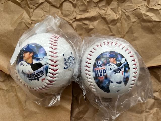 東京開幕記念WS24対戦記念＆大翔平NL・MV賞記念ローリングスBALL2個組