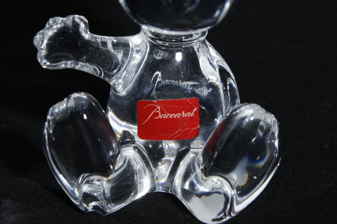 Eb2280 Baccarat バカラ スヌーピー クリスタル 置物 インテリア