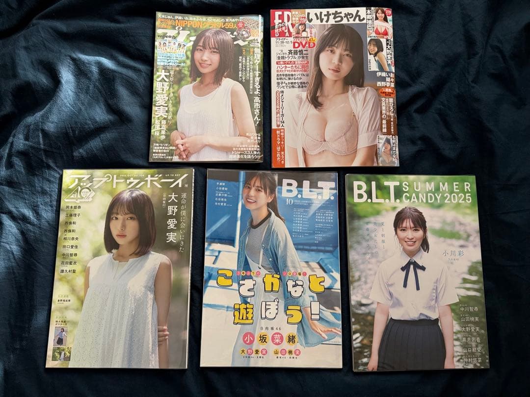 日向坂46 大野愛実 生写真 15コンプ 62枚セット 超美品