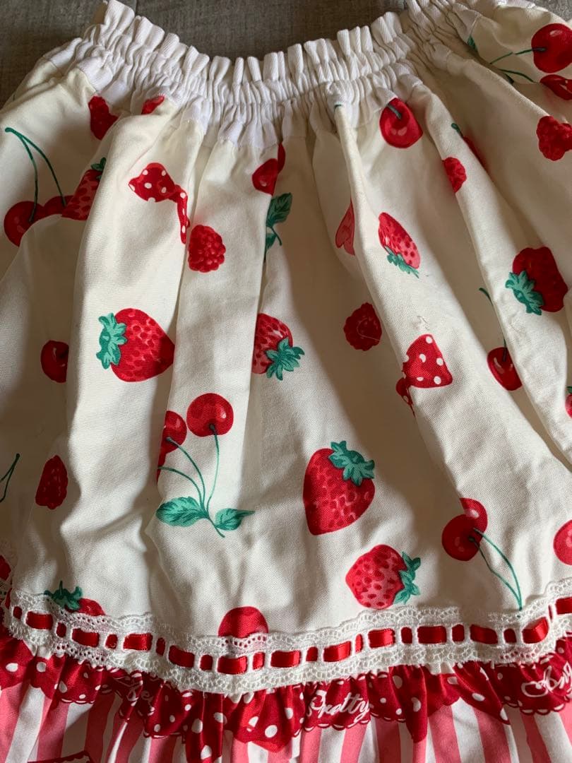 タグ付☆ストロベリーパーラースカート いちごパフェ アンジェリックプリティ