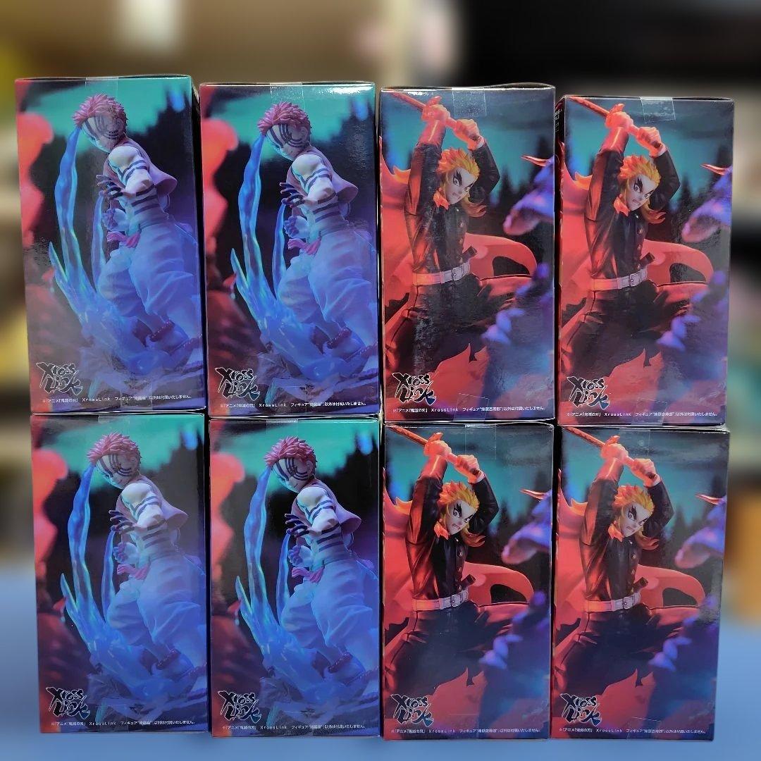 鬼滅の刃 XrossLinkフィギュア 猗窩座 煉獄杏寿郎