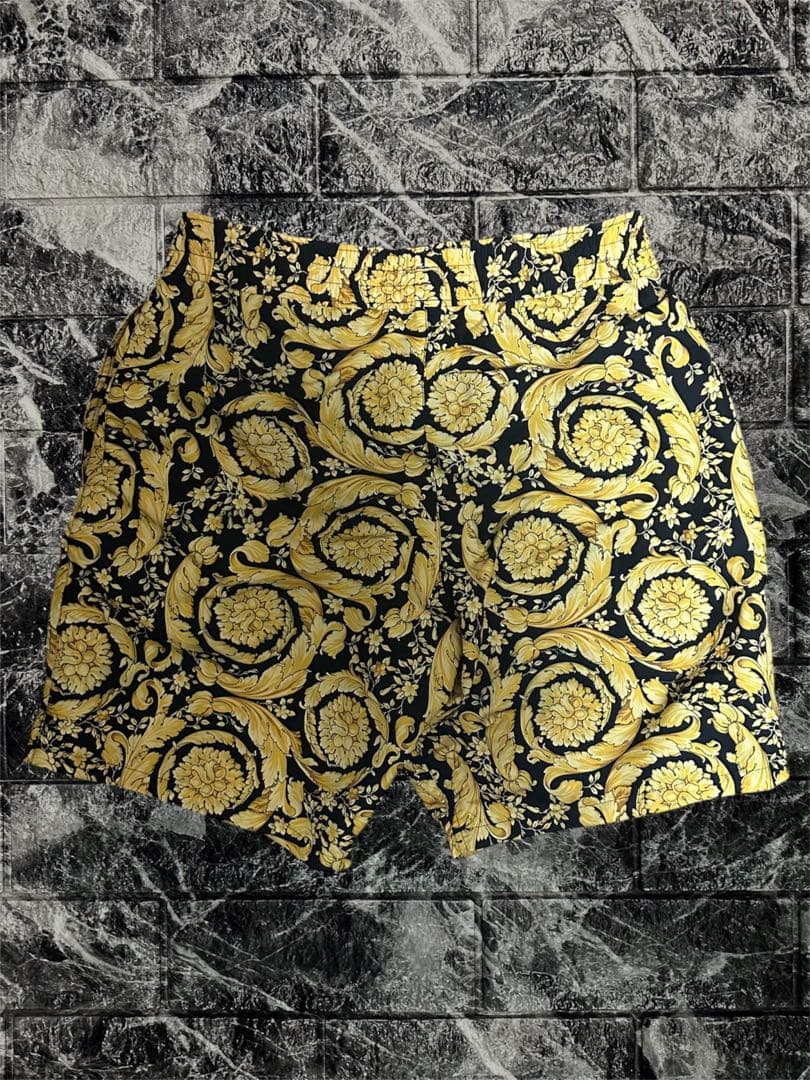 VERSACE ゴールドバロック柄 海パン Mサイズ