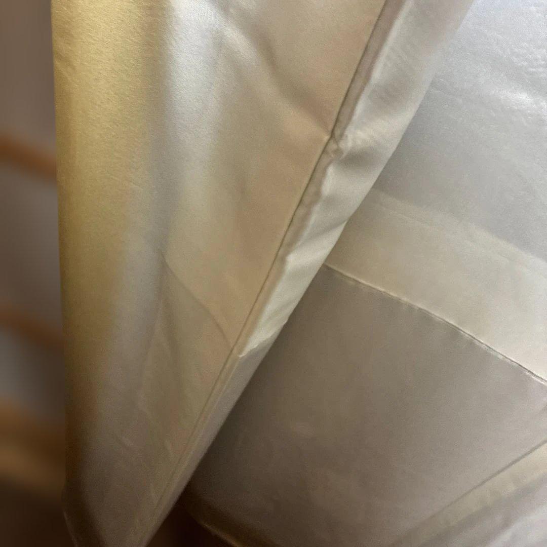 訪問着、高級、上品な柄に絞り、グレーネイビー 幾何学模様 地柄、新品、美品、正絹