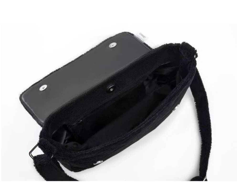 すぱいだーまん ショルダーバッグ ブラック ノベルティ