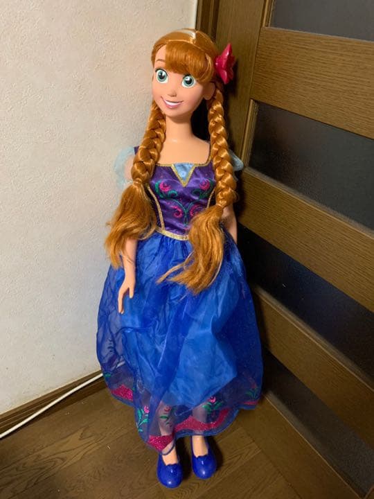 ディズニー　アナ雪　フローズン　ANNA MY SIZE DOLL