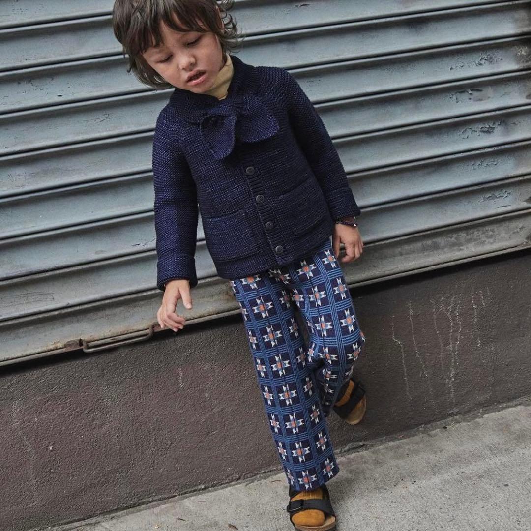 ボトムス・スパッツ misha&puff Jacquard Andre pants 2y