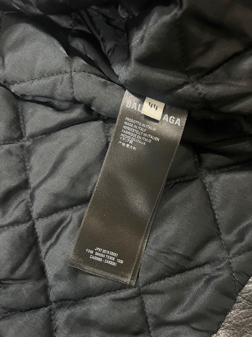ジャケット・アウター 19AW BALENCIAGA Moto Riders Jacket