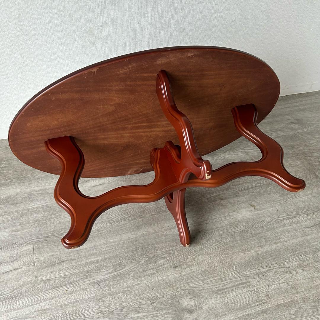 【最終値下げ】イギリス 家具 ガラストップ コーヒーテーブル 店舗什器 243A