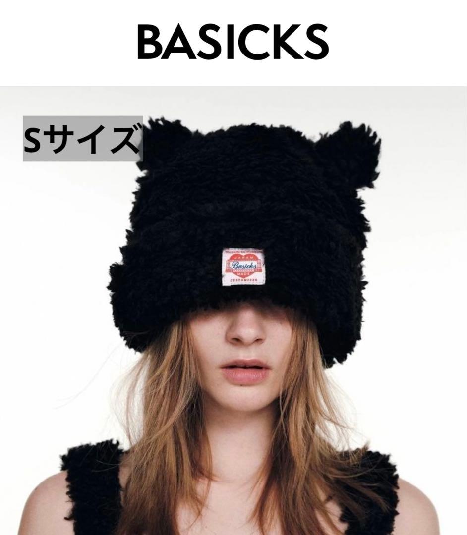 【新品】BASICKS Bear Beanie ブラック 25SS