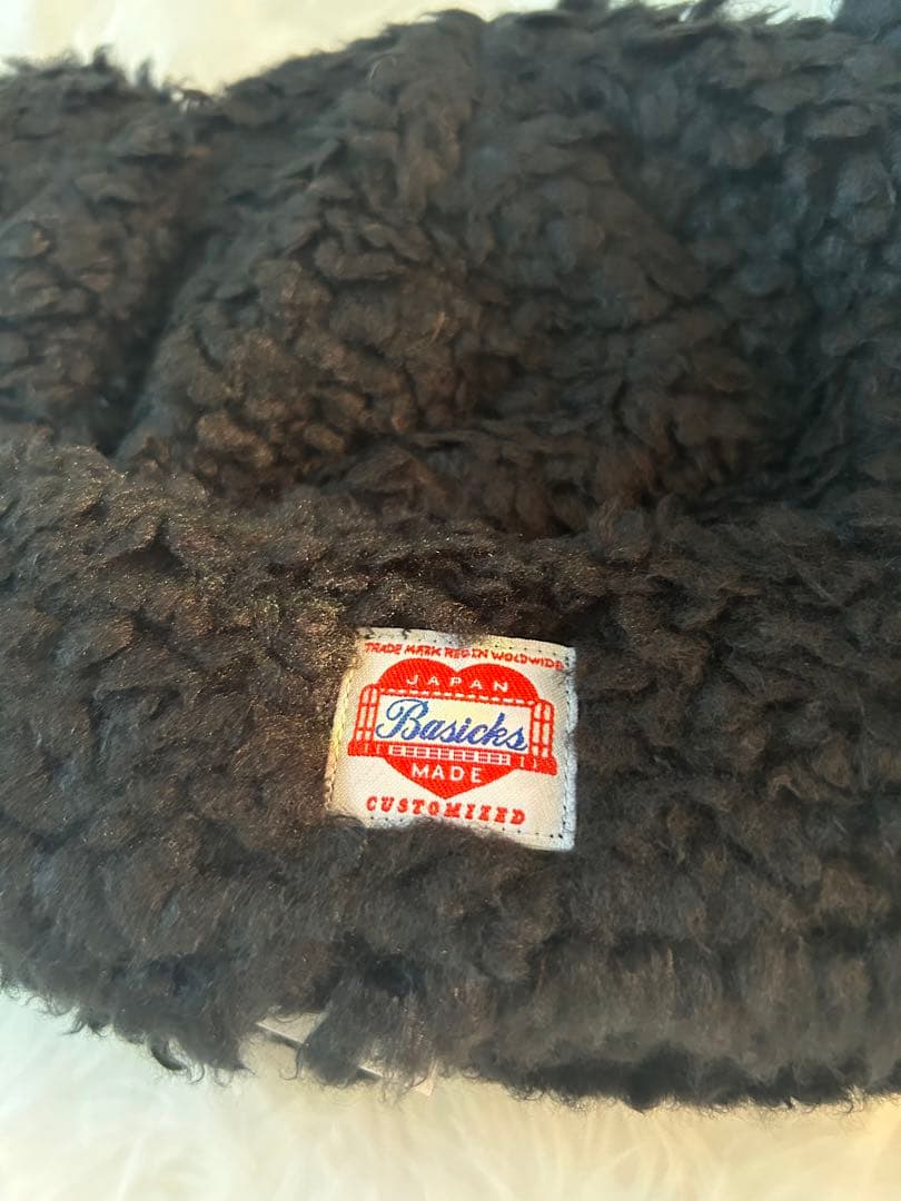 【新品】BASICKS Bear Beanie ブラック 25SS