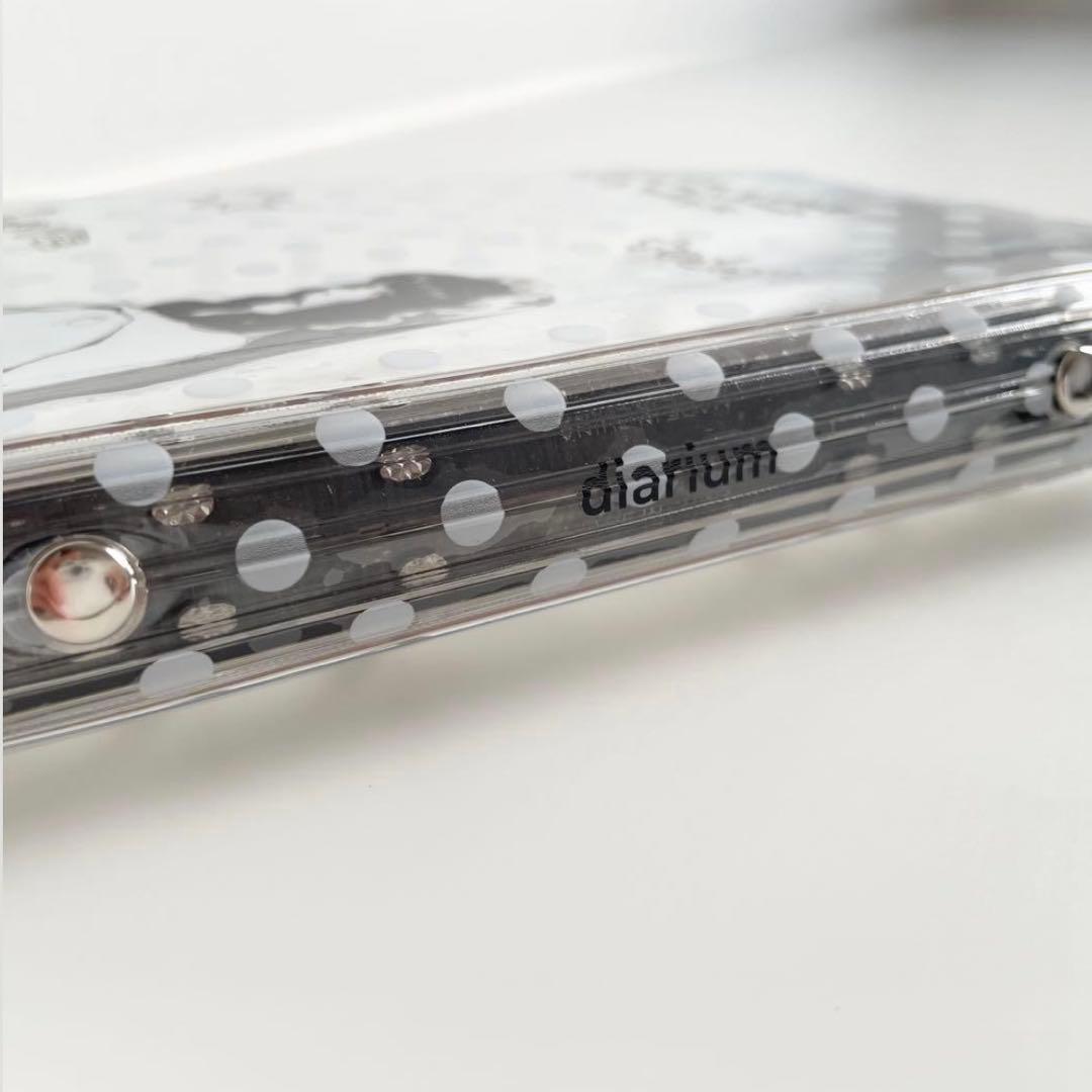 早い者勝　韓国　貯金　バインダー　カバー　A6 pvc diarium No.3