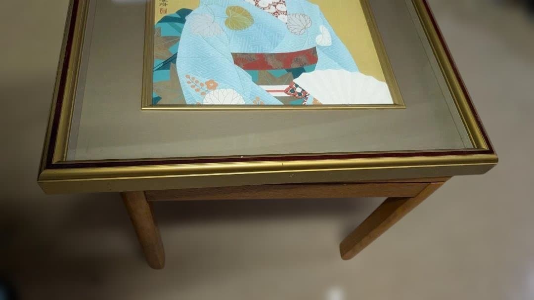 美明 女性の肖像 日本画