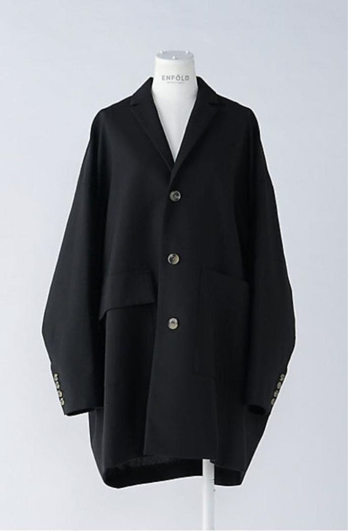 エンフォルド　HighTwist Weave BOX JACKET