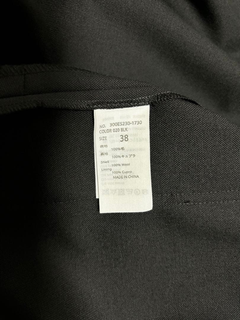 エンフォルド　HighTwist Weave BOX JACKET