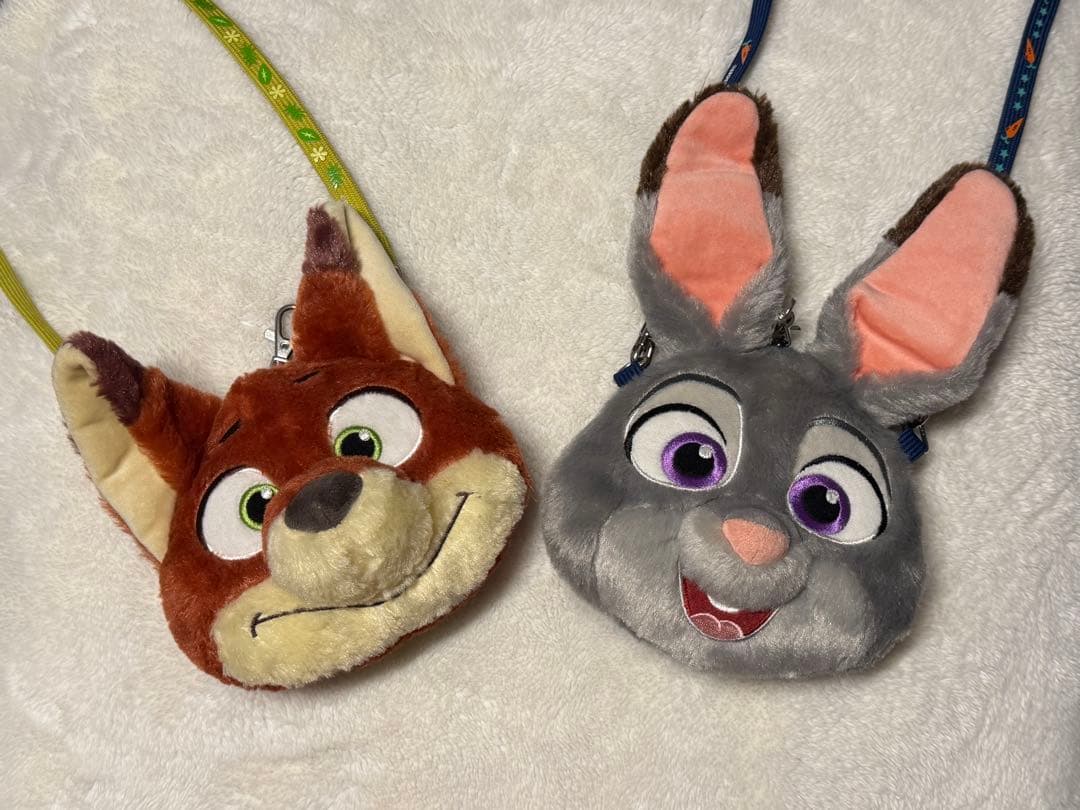 ズートピア パスケース　ニック　ジュディ　2個セット 東京ディズニーリゾート