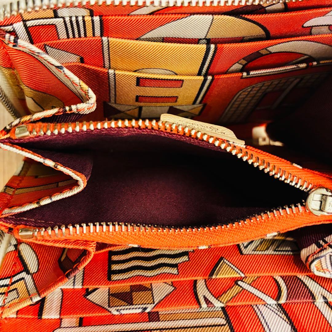 ⭐️美品⭐️ エルメス アザップシルクイン コンパクト A刻印 財布