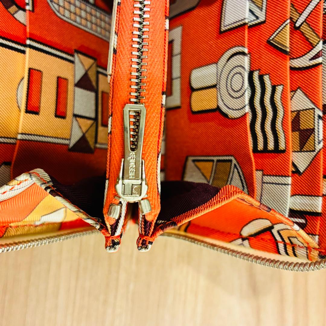 ⭐️美品⭐️ エルメス アザップシルクイン コンパクト A刻印 財布
