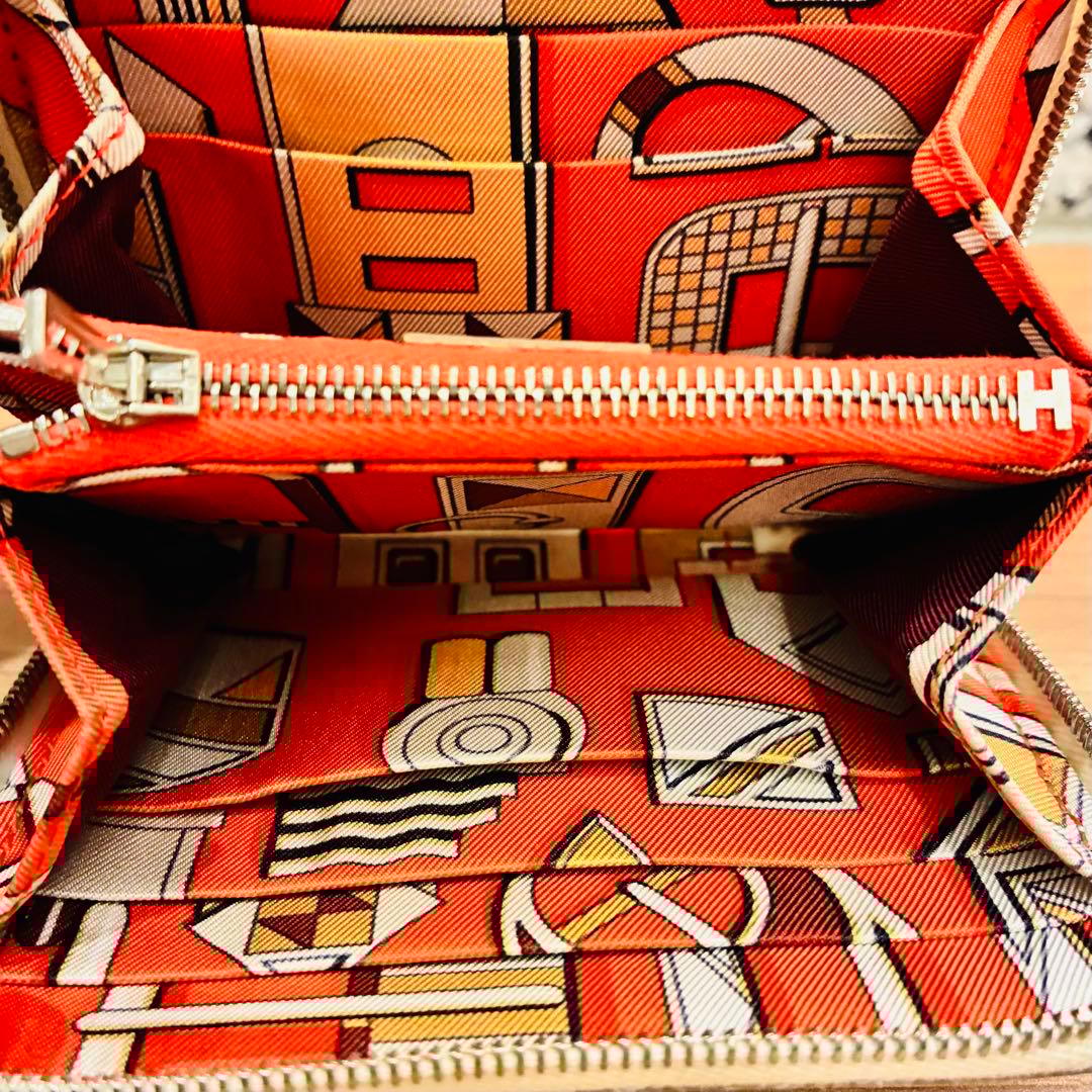 ⭐️美品⭐️ エルメス アザップシルクイン コンパクト A刻印 財布