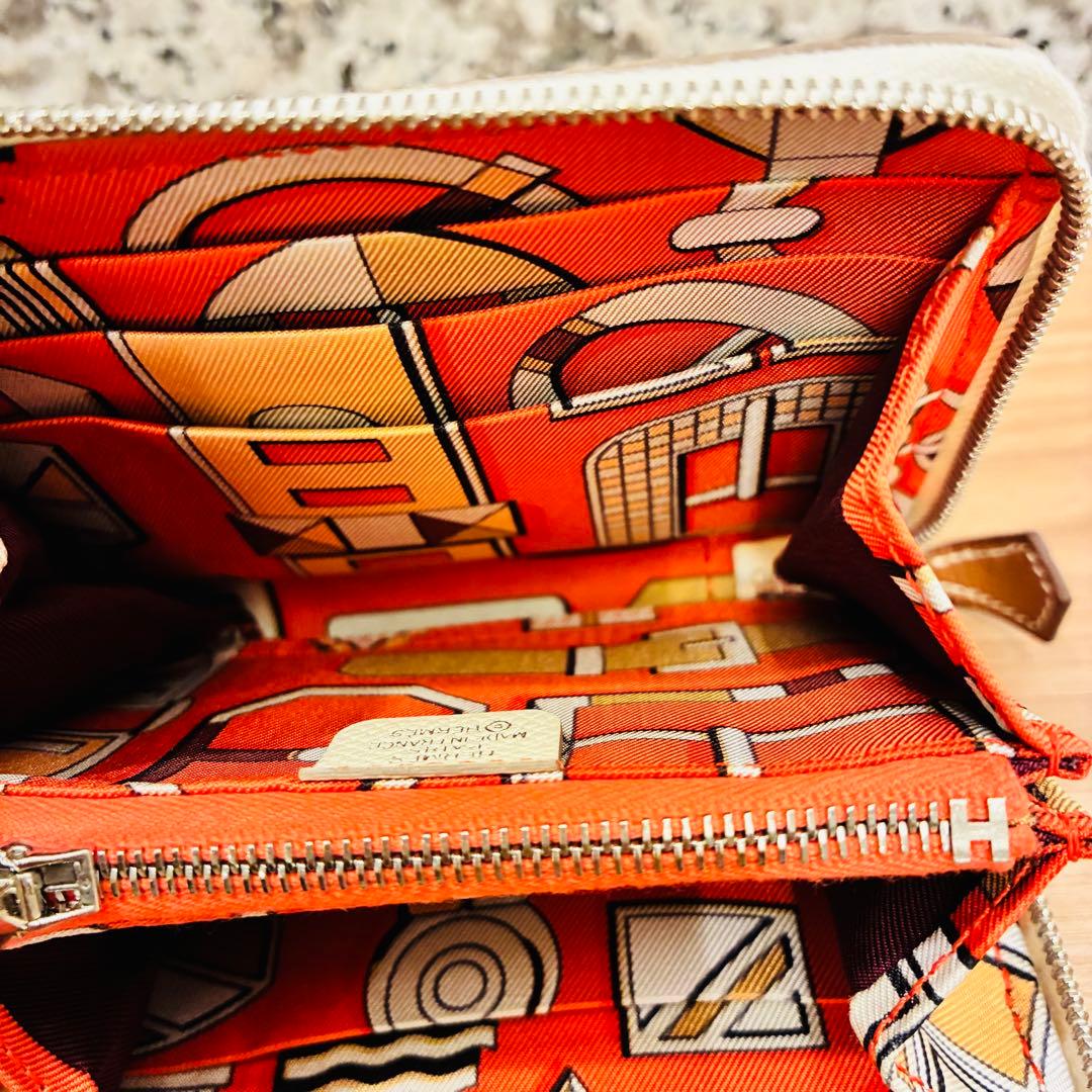 ⭐️美品⭐️ エルメス アザップシルクイン コンパクト A刻印 財布