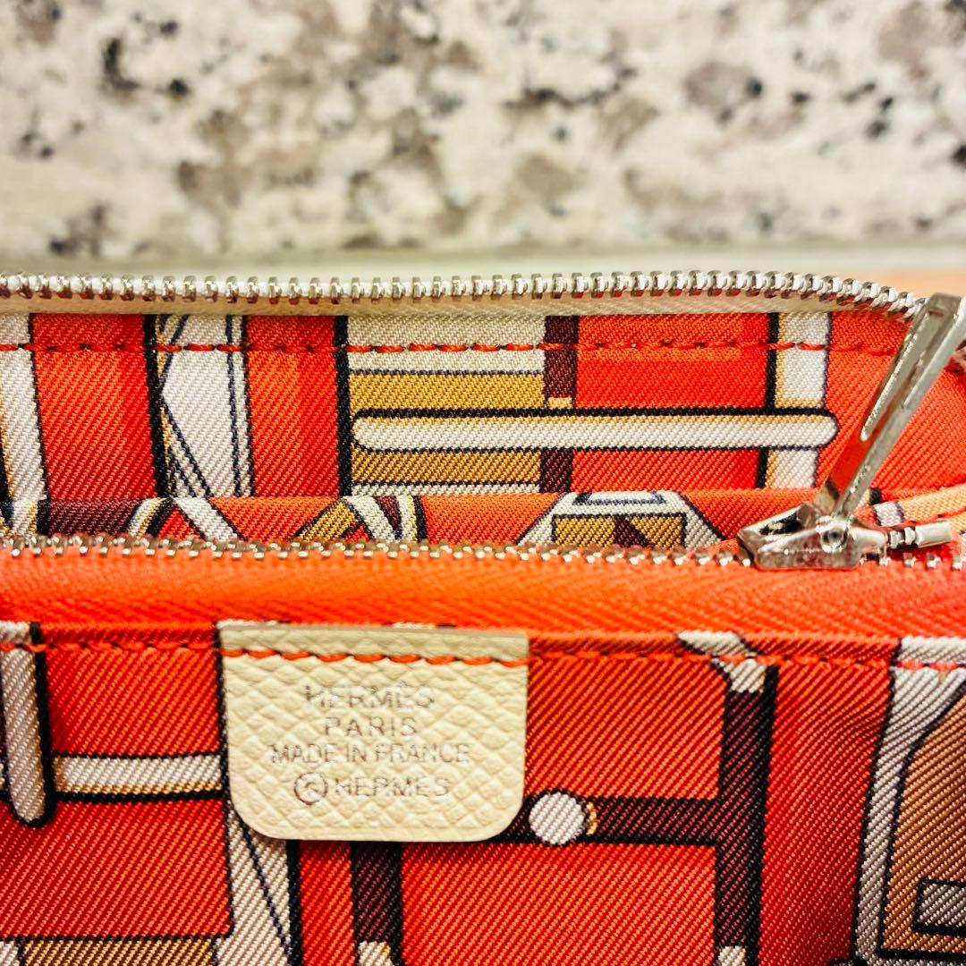 ⭐️美品⭐️ エルメス アザップシルクイン コンパクト A刻印 財布