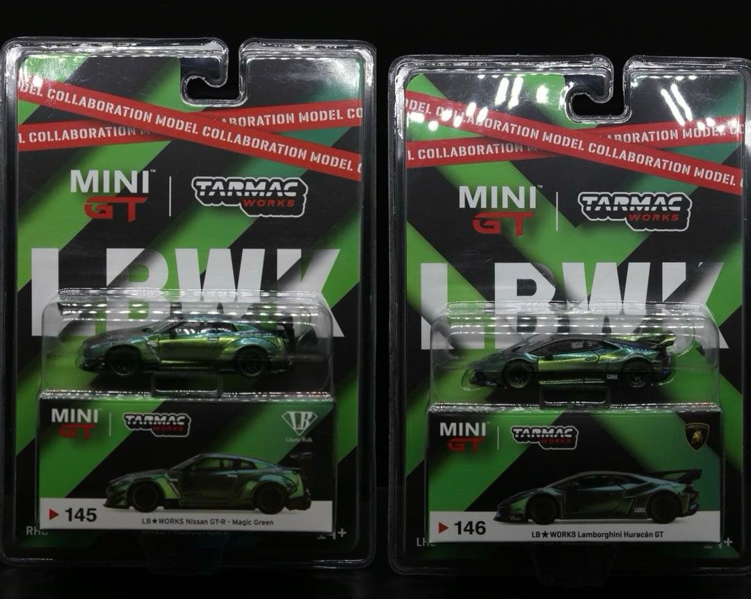 minigt / 1/64 LB★WORKS HURACAN GT & R35