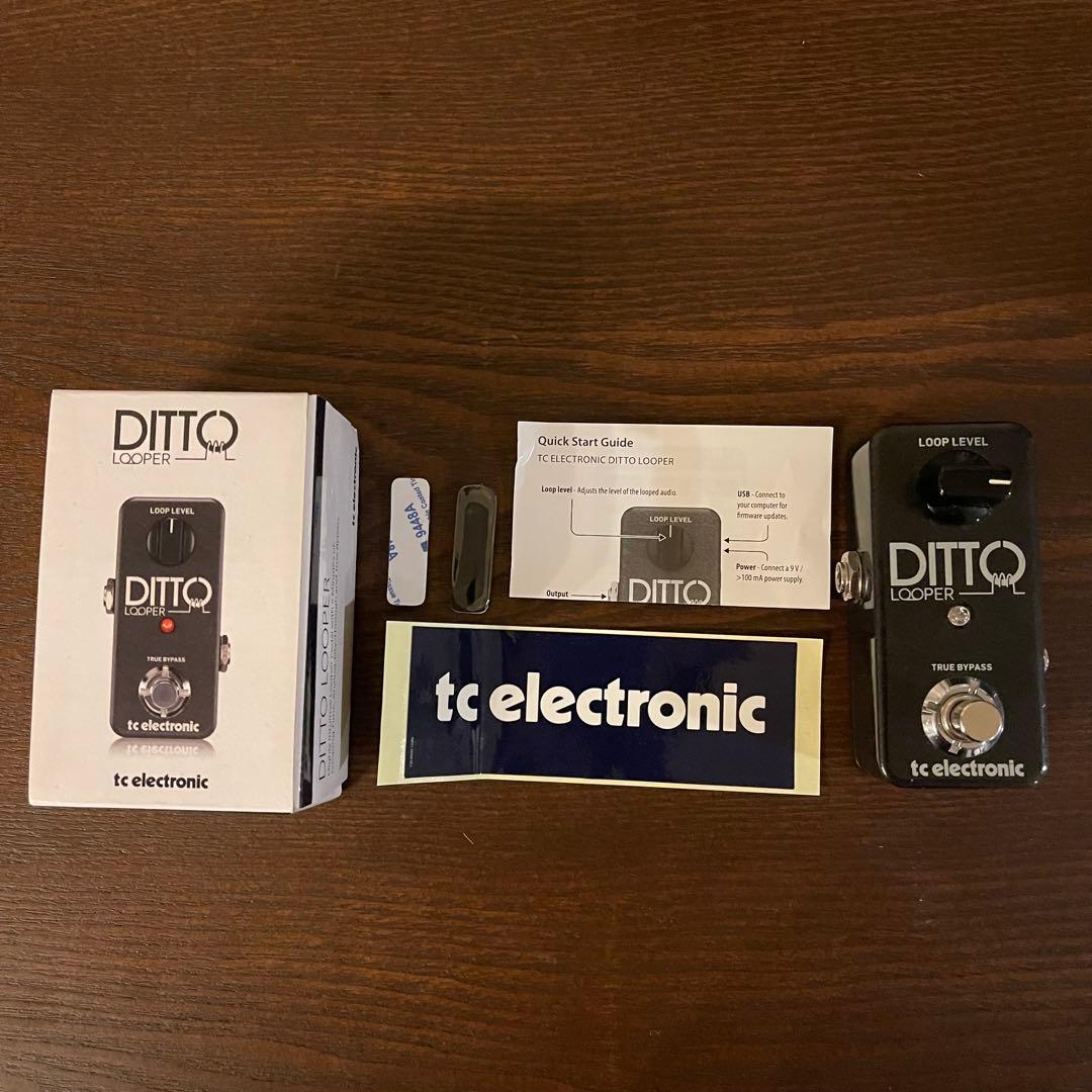 tc electronic Ditto LooperとBOSSアダプターセット