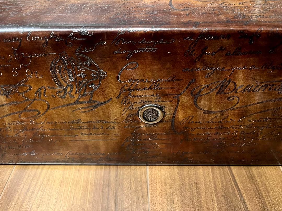 新品未使用 ベルルッティ カリグラフィーボックス ブラウン シューズケース 箱