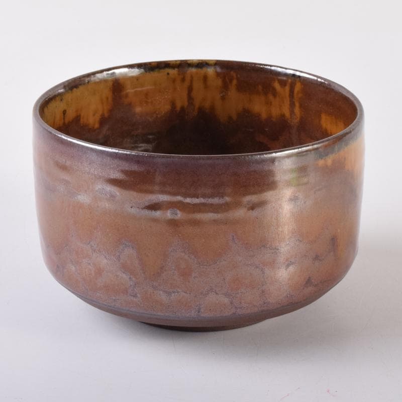 Q太郎　茶道具　高取焼　鬼丸雪山作　茶碗　共箱　V　7111