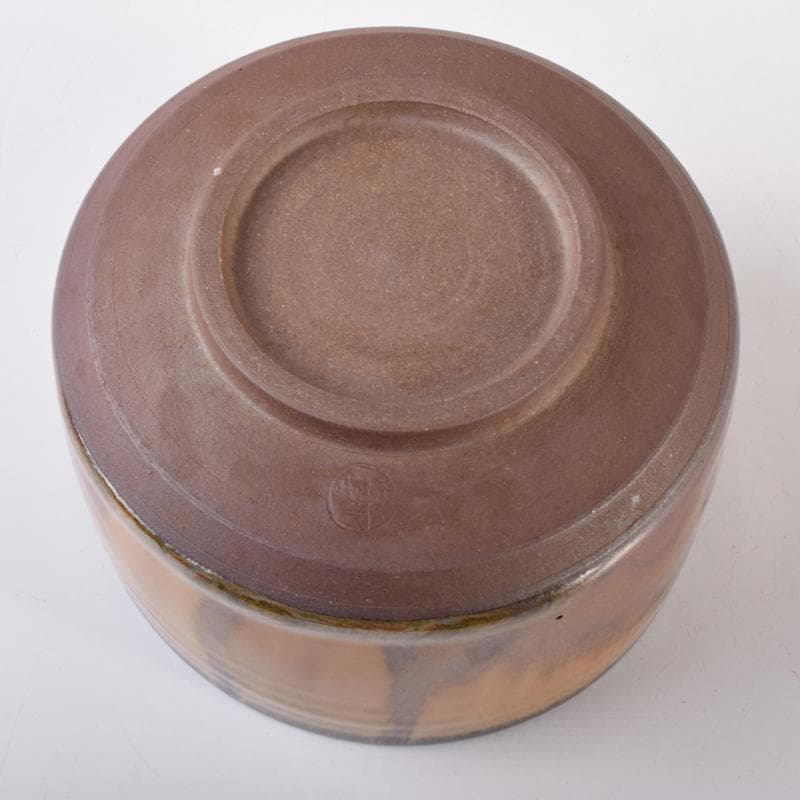 Q太郎　茶道具　高取焼　鬼丸雪山作　茶碗　共箱　V　7111