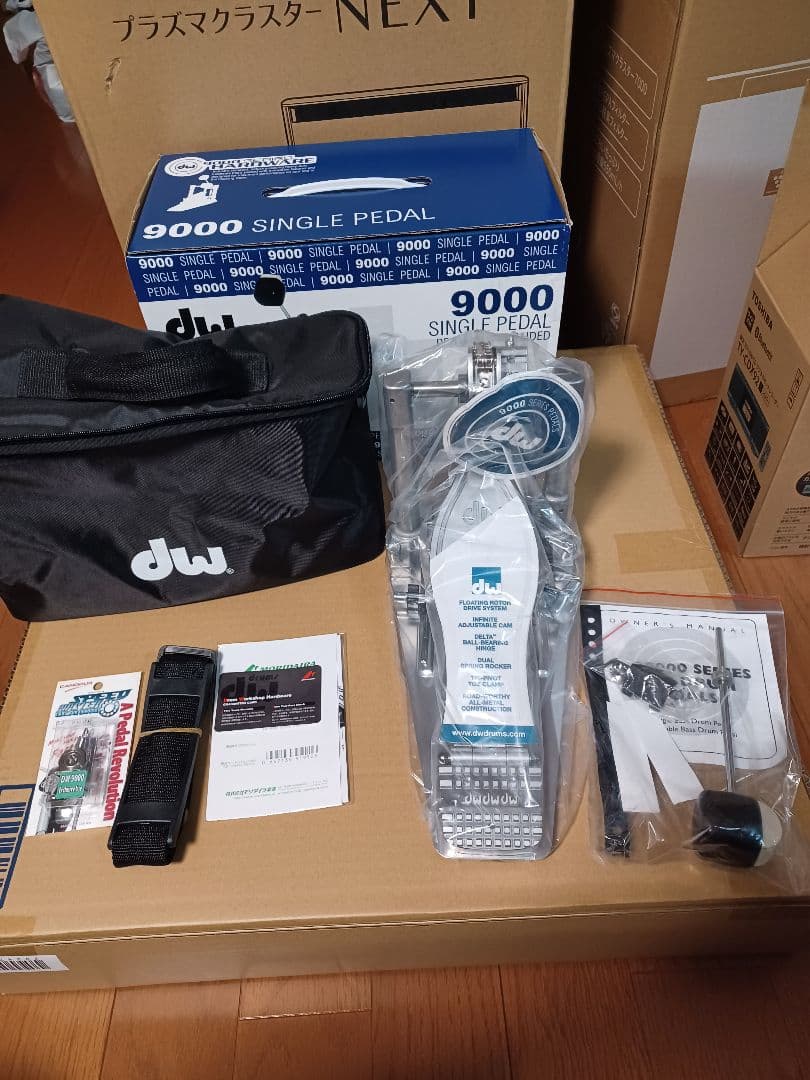 DW9000 Retro Limitedペダル(付属品付) ソフトケース付　箱付