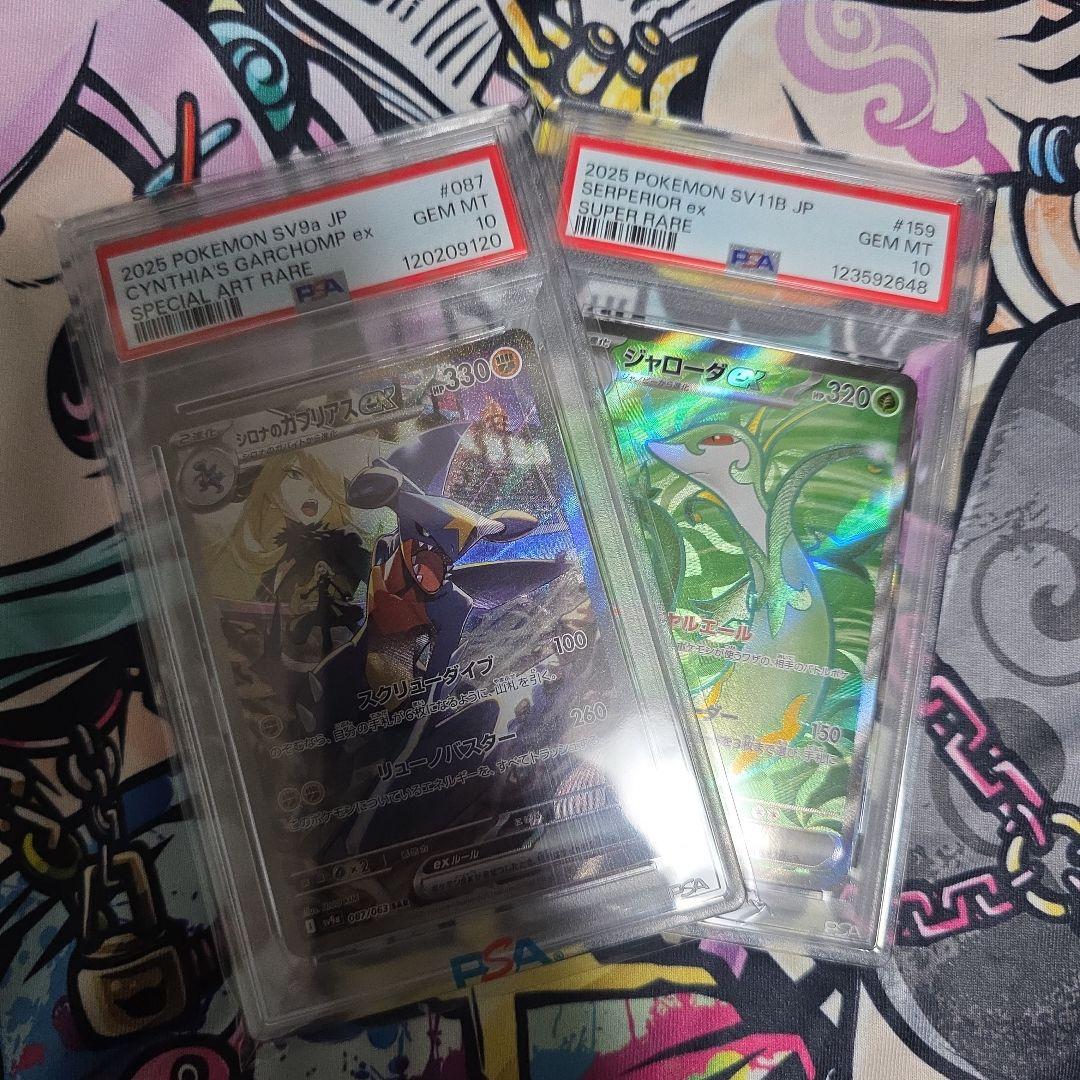 シロナのガブリアス sar (PSA10) おまけ付き