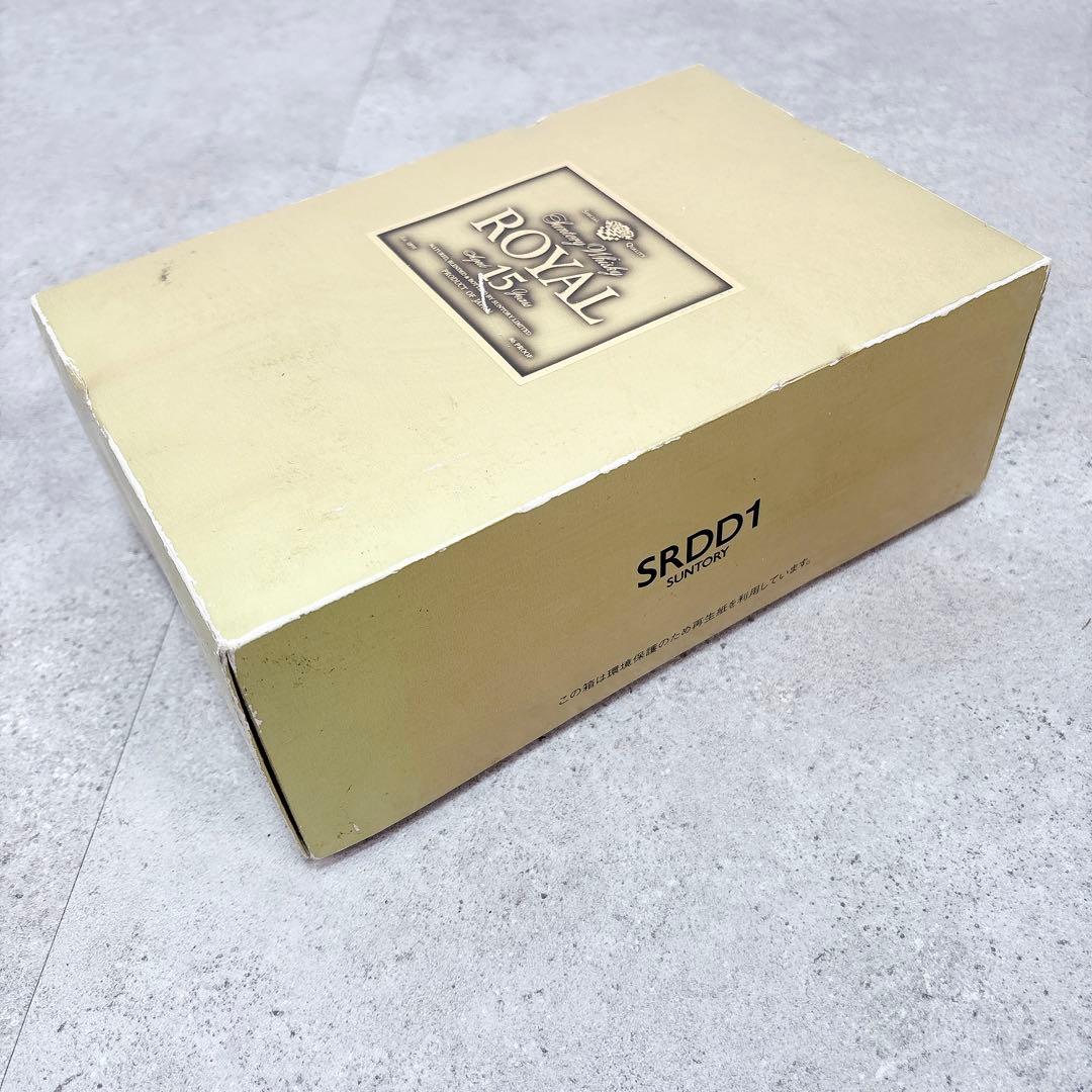 新品未開封 SUNTORY  サントリー ローヤル 15年 ゴールド