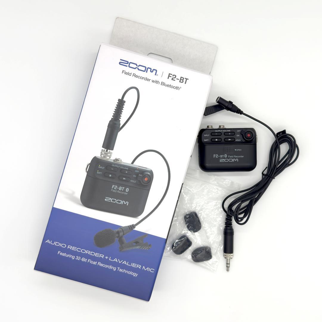 ZOOM F2-BT 32bitフロート録音対応 ラベリアマイク付属【02】