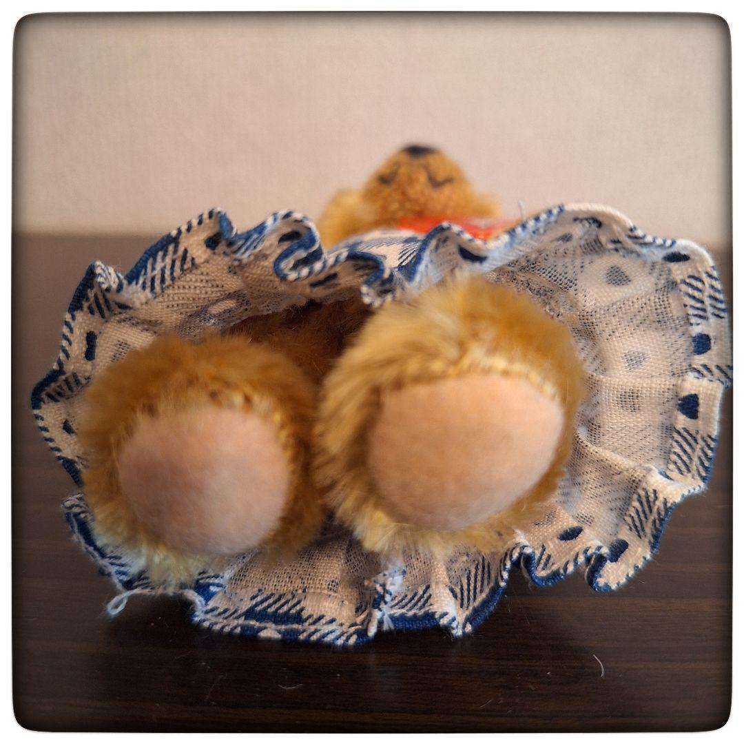 美品【Schuco シュコー 】ミニチュア テディ ベアー コスチューム