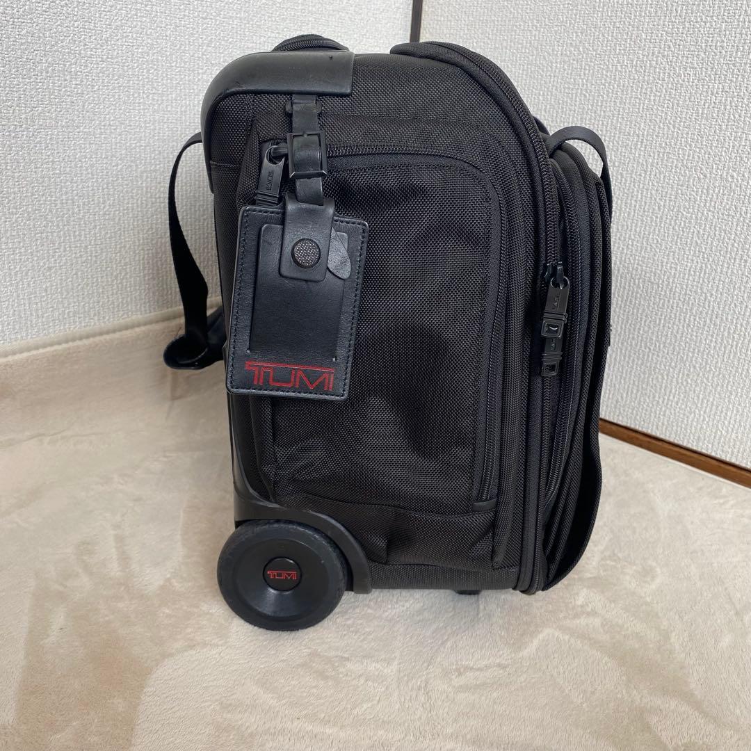 【美品】TUMI ALPHA Ⅱ 機内持ち込み可能　2輪　キャリー