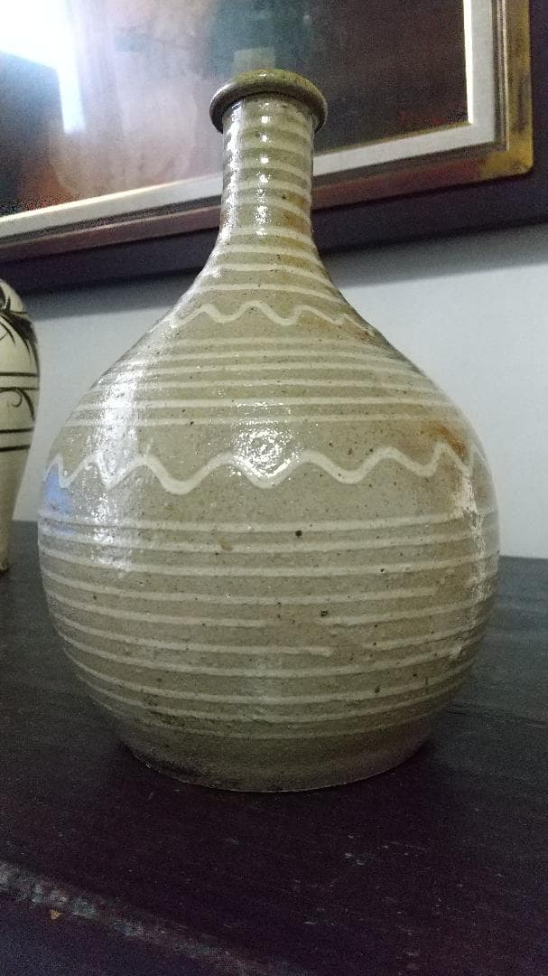 古丹波　エヘン徳利　柔らか仕上げの酒徳利