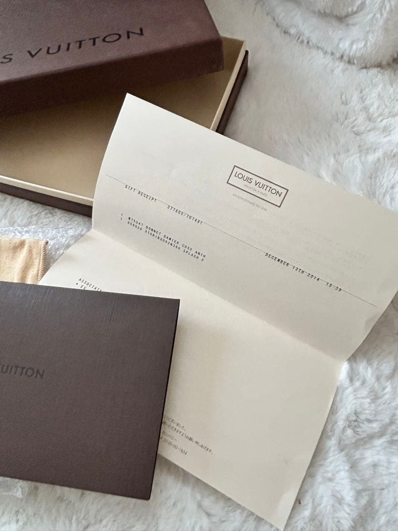 美品 Louis Vuitton ニット帽子 ビーニー