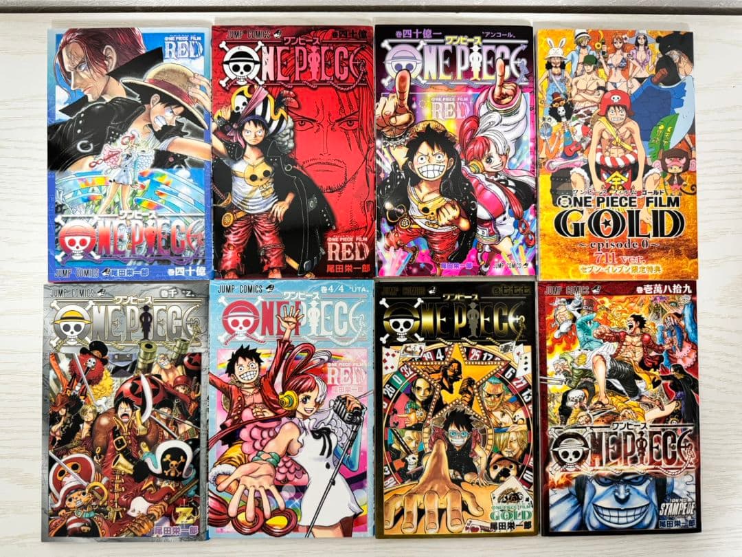 ワンピース　ONE PIECE　1巻～113巻　全巻初版　WANTED! 短編集